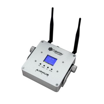 ColorKey CKU-7010 AirHub DMX Battery-Powered Wi-DMX Transceiver