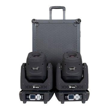 ColorKey CKU-5053 Mover Spot 150 2-Pack Bundle w/Trolley - Open Box Mint