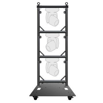 Global Truss Modular Lighting Quick Grid for Moving Heads in Black Trio Package