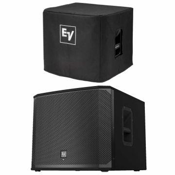 Electro-Voice EKX-18SP 18" Powered Subwoofer with Padded Speaker Cover Package