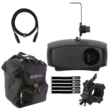 Eliminator Lighting Cosmic Burst Laser Burst Beam Effect with Protective Lighting Utility Case Package