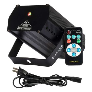 Eliminator Lighting Micro Galaxian Three Green & Red Laser