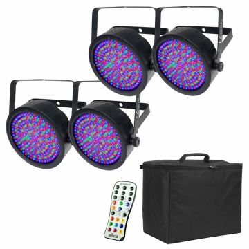 (4) Chauvet DJ EZpar 64 RGBA Bundle