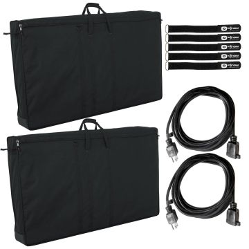 Gator Cases G-LCD-TOTE60 60-inch Padded LCD Transport Bags Duo Package
