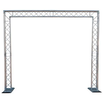 Global Truss Mobile DJ 8FT X 8FT Goalie Post Truss System [TRUSS SYSTEM]