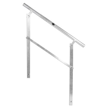 Intellistage ATST5GRD Universal Guard Rail Assembly For 5 Step Stairs with Mounting Hardware (2pcs Per Master Pack)