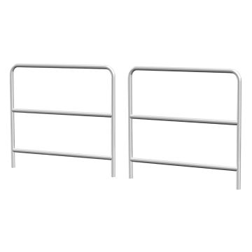 Intellistage PF2GR4 Pro Flex 4FT Long Stage Guard Rails (2-pack)