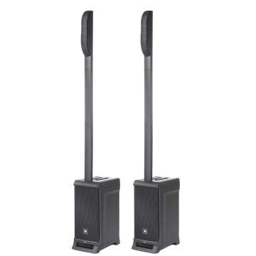 JBL IRX ONE Powered Column PA Speaker with Bluetooth 2-Pack