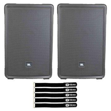 JBL Professional IRX112BT Powered 12" Portable Speaker with Bluetooth Connectivity 2-Pack