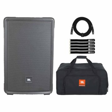 JBL Professional IRX112BT Powered 12" Portable Speaker with Tote Bag Package