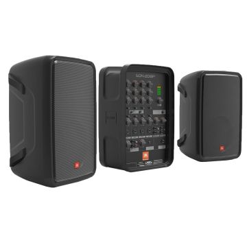 JBL Professional EON208P Packaged 8" 2-Way PA Speaker System with Powered 8-Channel Mixer and Bluetooth