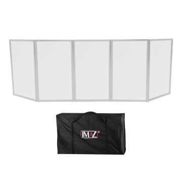 JMAZ Lighting JZ5005 Event Booth Facade (White) 5 Detachable Panels, User Adjustable, Can Add Additional Panels
