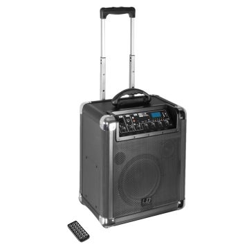 LD Systems Roadjack 8" Battery Powered Bluetooth Loudspeaker With Mixer