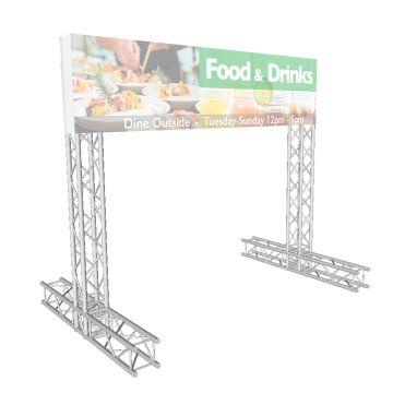 ProX KT-F34SQ820 and KT-F34SQ328 K-Truss Economy-Lightweight Display Truss System Package
