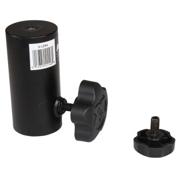 ProX X-LS64 Universal Compact Adapter Lighting Mount for Speaker Stands with 1 3/8" Pole