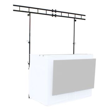 ProX XF-MESATRUSS 8FT x 8FT Mesa Facade Truss Lighting Stand with Carry Bag