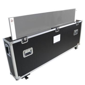 ProX XS-TV5570W Universal Single Case for One 55-70" Flat Panel Monitor LED TV with Low Profile Wheels