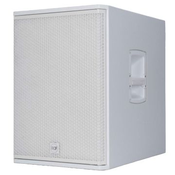 RCF SUB 15-AX W Professional 15" Powered Subwoofer - White - Open Box Mint
