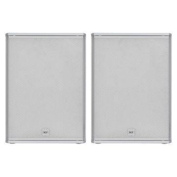 RCF SUB 18-AX W Professional Active 18" Powered Subwoofer - White 2-Pack