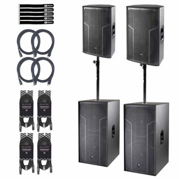 YAMAHA S215IV 2本セット YAMAHA S215IV 2本セット Yamaha S215IV Stereo Pair PA Speakers
