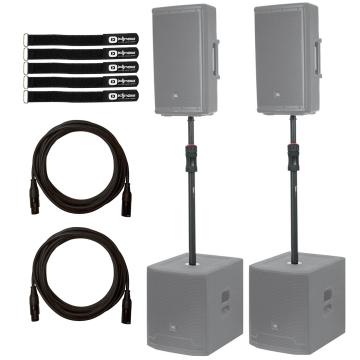 Electro Voice TSP-1 Tripod Speaker Stand Pair & Carry Bag