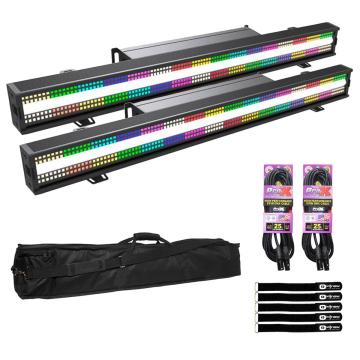 ADJ Jolt Bar FX2 IP20 RGBCW LED Linear Fixture 2-Pack with Bag Package