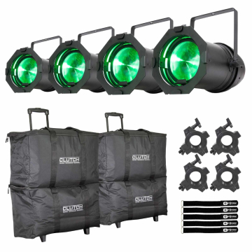 ADJ Par Z150 RGBA 150W Quad RGBA C.O.B. LED with Bags Package