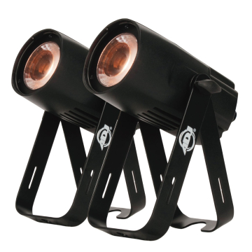ADJ Saber Spot DTW Compact Spot with Warm White LED 2-Pack - Open Box Mint