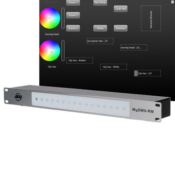 ADJ myDMX 3RM Multi-Platform DMX Control Software and Hardware System