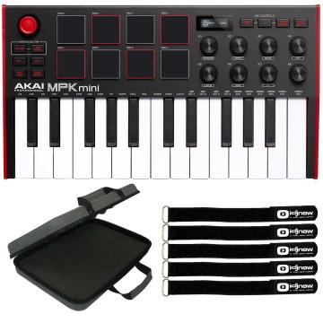Akai MPK Mini MK3 Controller with Earphones | IDJNOW