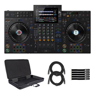 AlphaTheta XDJ-AZ Professional All-in-One DJ System with Pro-Fit Case Package