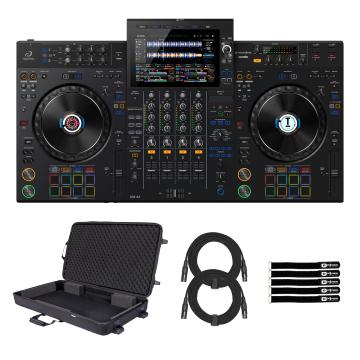 AlphaTheta XDJ-AZ Professional All-in-One DJ System with Pro-Fit Case w/Wheels Package