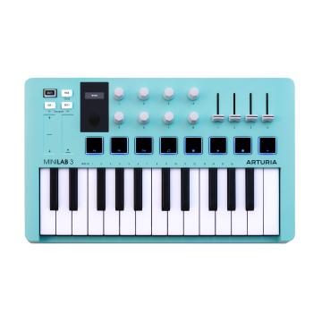 Arturia MiniLab 3 Hybrid Keyboard Controller - Rose Quartz