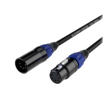 ProX XC-DMX9X43FT TRAIL 43' 3-Pin DMX Cable with 9 Breakouts