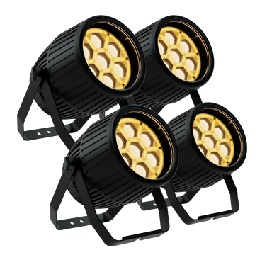 Blizzard Lighting Motif Settelenti CW+WW IP65-Rated LED Wash with Zoom & FX 4-Pack
