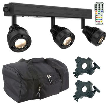 Chauvet DJ EZ Bar Battery-Powered Pin Spot Light Bar with Carry Case Package