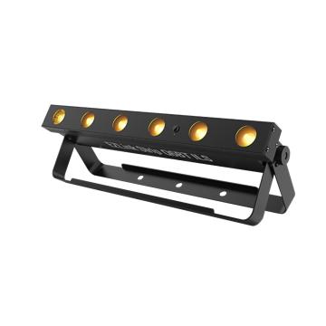 Chauvet DJ EZLink Strip Q6BT ILS Battery-Operated 100% TRUE Wireless Quad-Color (RGBA) LED Linear Wash Light with Built-in Bluetooth