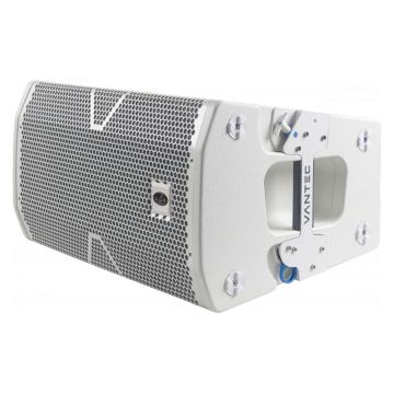 DAS Vantec 20A-W Active 12" Two-Way Curved Line Array Speaker in White