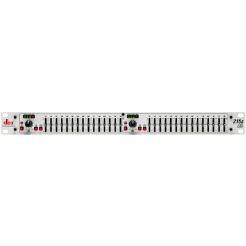 DBX 215s 2 Series Dual Channel 15-Band Graphic Equalizer