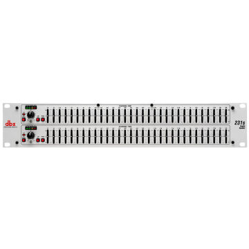 DBX 231s 2 Series Dual Channel 31-Band Graphic Equalizer
