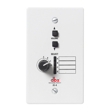 DBX ZC-8 Wall-Mounted Zone Controller