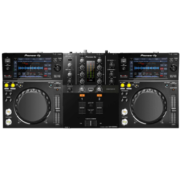Pioneeer DJM-250MK2 2-Channel Mixer with (2) Pioneer XDJ-700 Compact Digital Decks Pro DJ Package