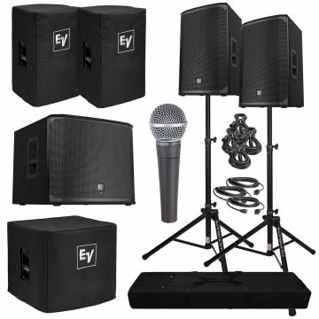 2x Electro-Voice EKX-15P 15