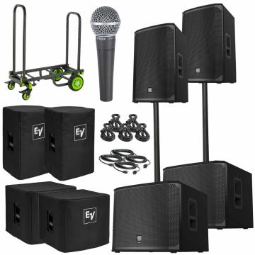 2x Electro-Voice EKX-12P 12