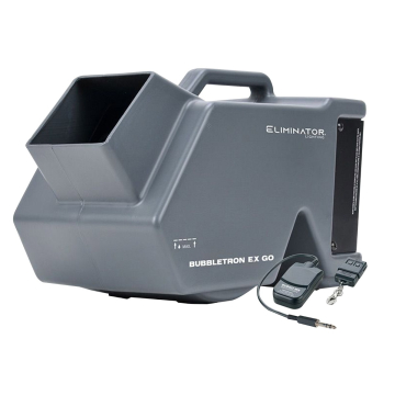 Eliminator Lighting BUBBLETRON EX GO Battery Powered Portable High Output Bubble Machine