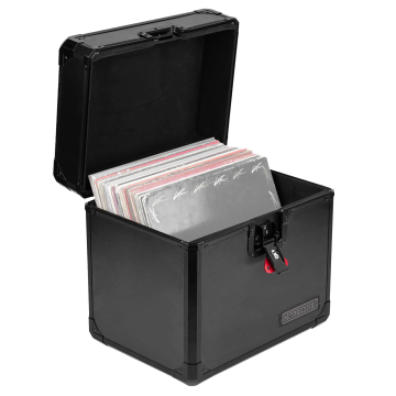 Gator Cases G-ONYX-VINYL-1270 ONYX Case for 50-70 12" Vinyl Records - Black on Black