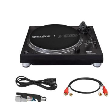 Gemini TT-900 Black/White Bluetooth Turntable | IDJNOW