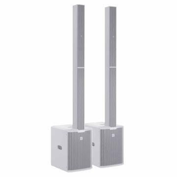 LD Systems MAUI 11 G3 W Portable Cardioid Powered Column PA System - White 2-Pack - Open Box Mint