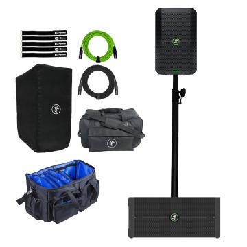Mackie ThumpSub GO Battery Subwoofer with Cover & Pole