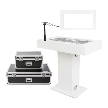 ProX XS-12U4DTW Workstation Case with Side Tables | IDJNOW
